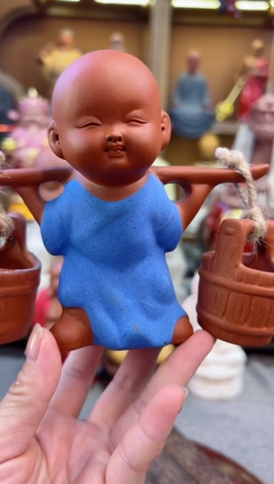 紫砂茶宠器闵茶宠摆件