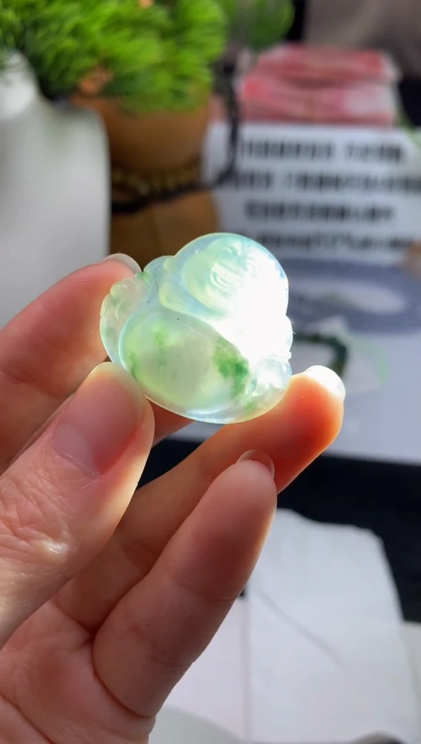 未镶嵌定制翡翠朕**茶---124796