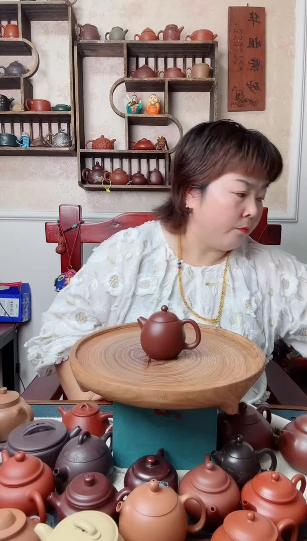 紫砂茶盘紫 朱泥  龙蛋150CC