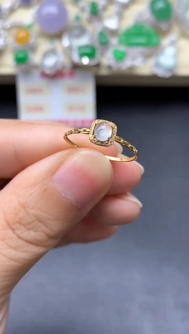 18K金镶嵌戒指翡翠18-中国好珍宝