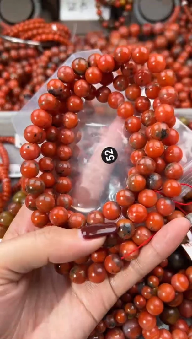 未镶嵌手串南红玛瑙姑*10