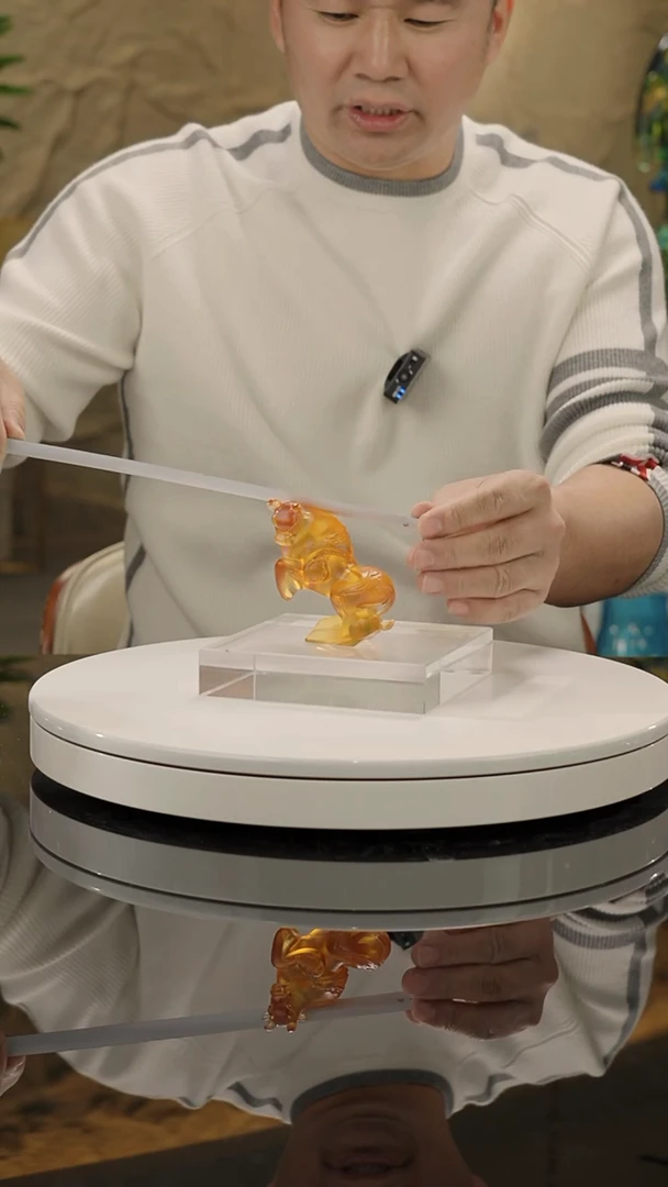 【闪购商品】摆件福利琉璃牛摆件