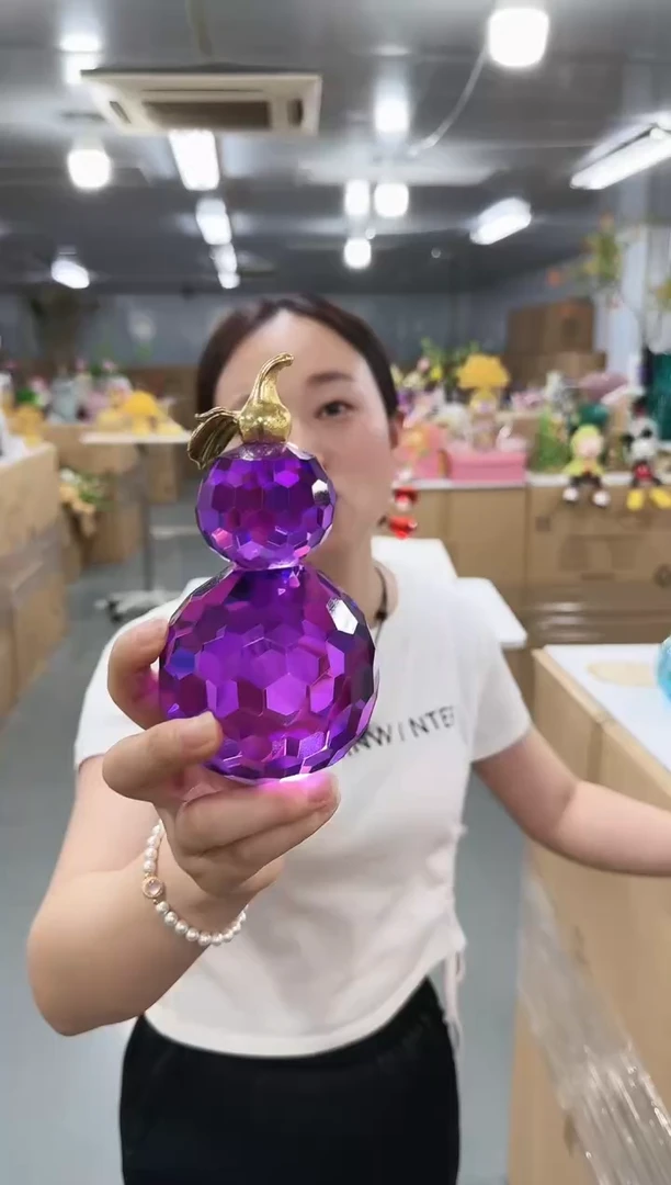 花间集水晶琉璃摆设   葫芦