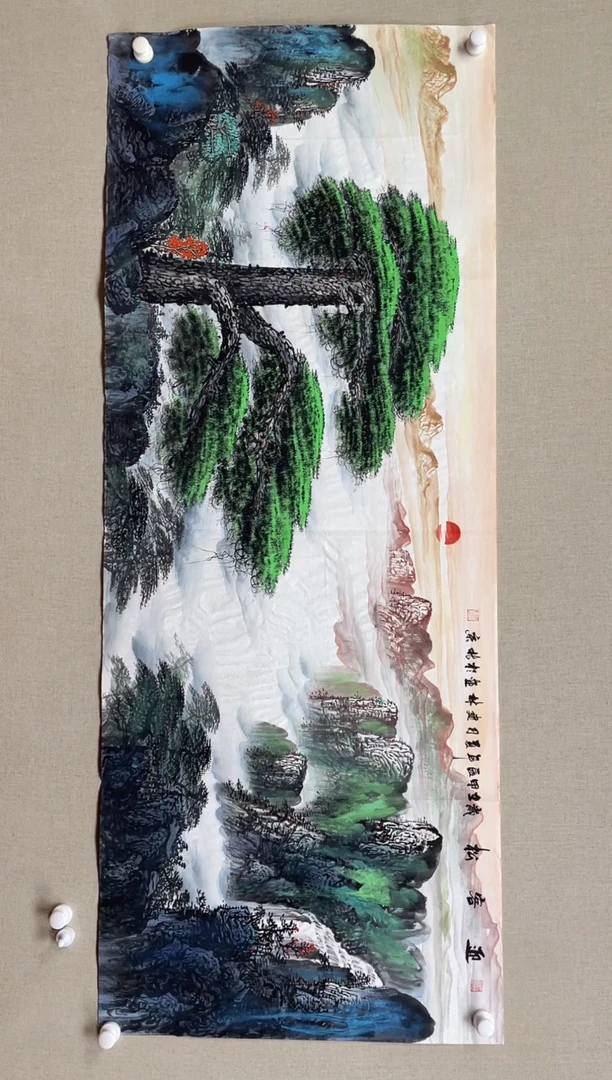 国画180*68 傅建林傅建林傅建林傅建林傅建林