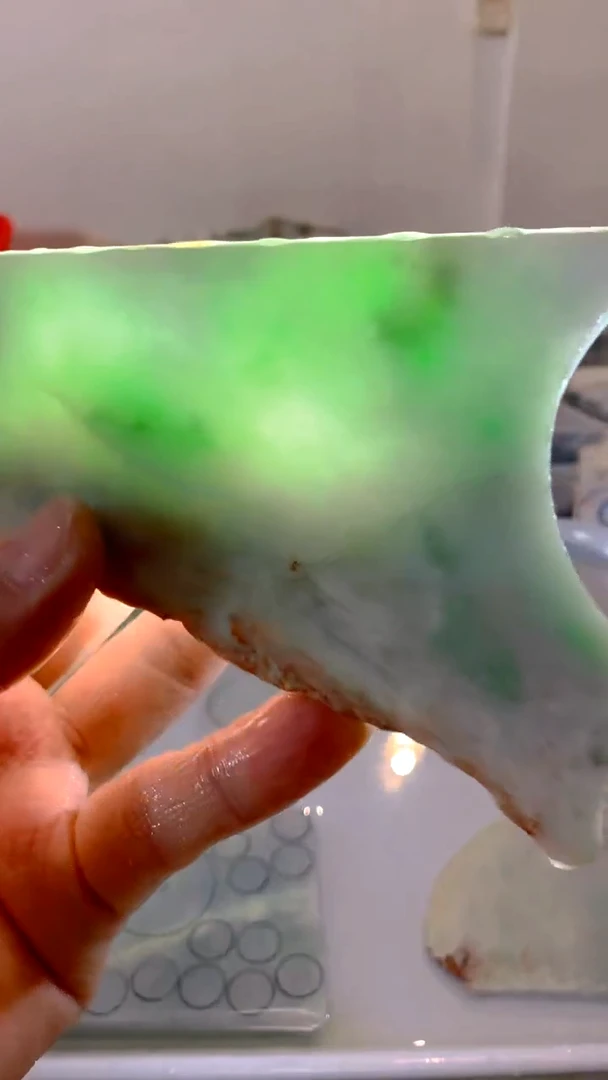 翡翠未镶嵌颈饰缅甸A货翡54