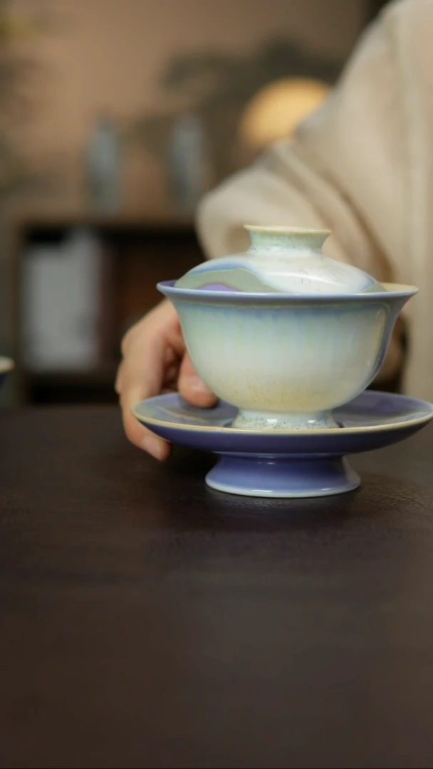 杯景德柴烧手作多人瑕疵