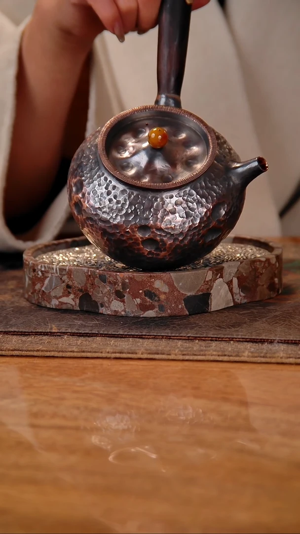 盛唐工坊 紫铜侧把