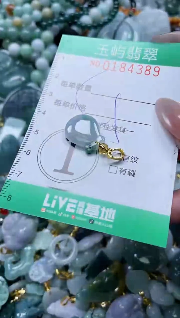 翡翠未镶嵌颈饰闪购0184389多样性发其一