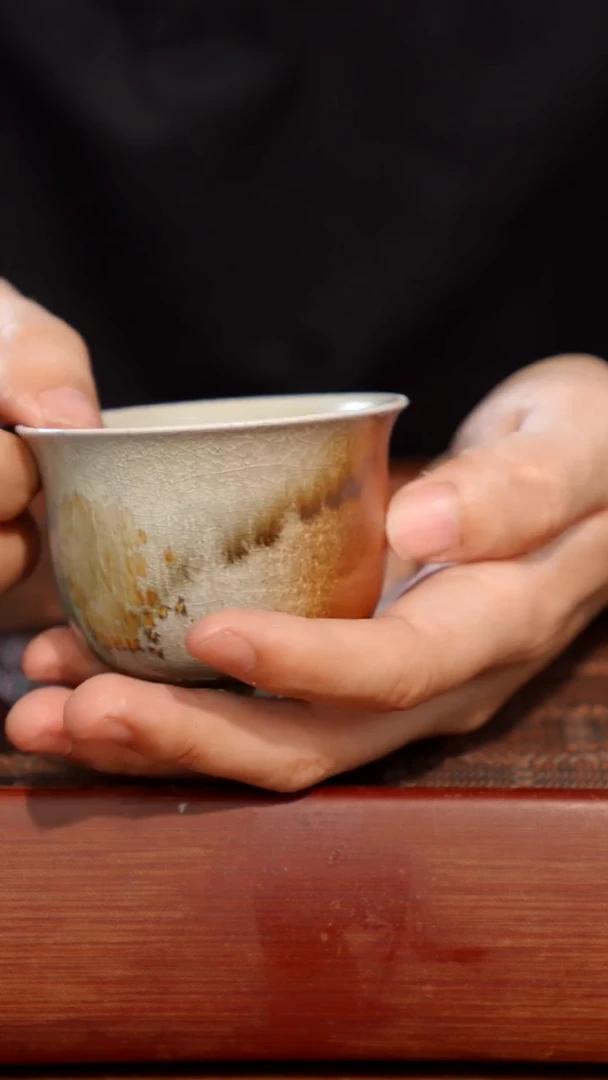 陶瓷奢瓷/瑞寅柴烧茶器（杯子）468