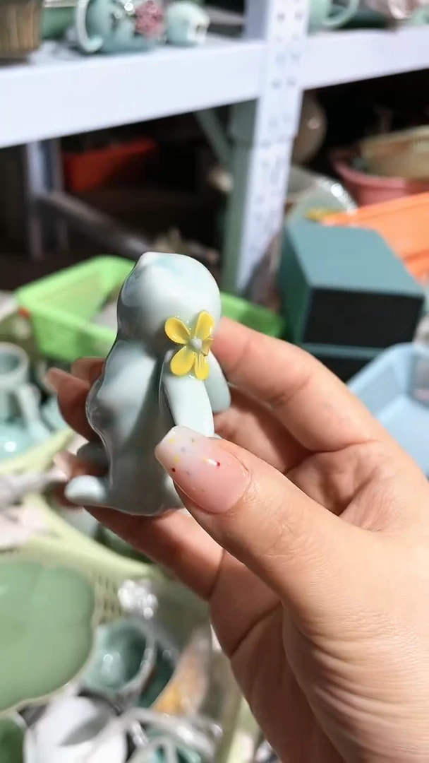 定点福利特价福利 微瑕 慧仙青瓷