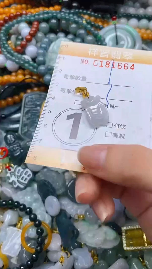 翡翠未镶嵌颈饰闪购0181664