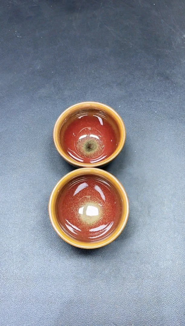 茶盏217两只微瑕