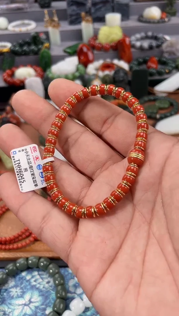 【闪购商品】南红玛瑙手串未镶嵌多样性发一件TNH6045