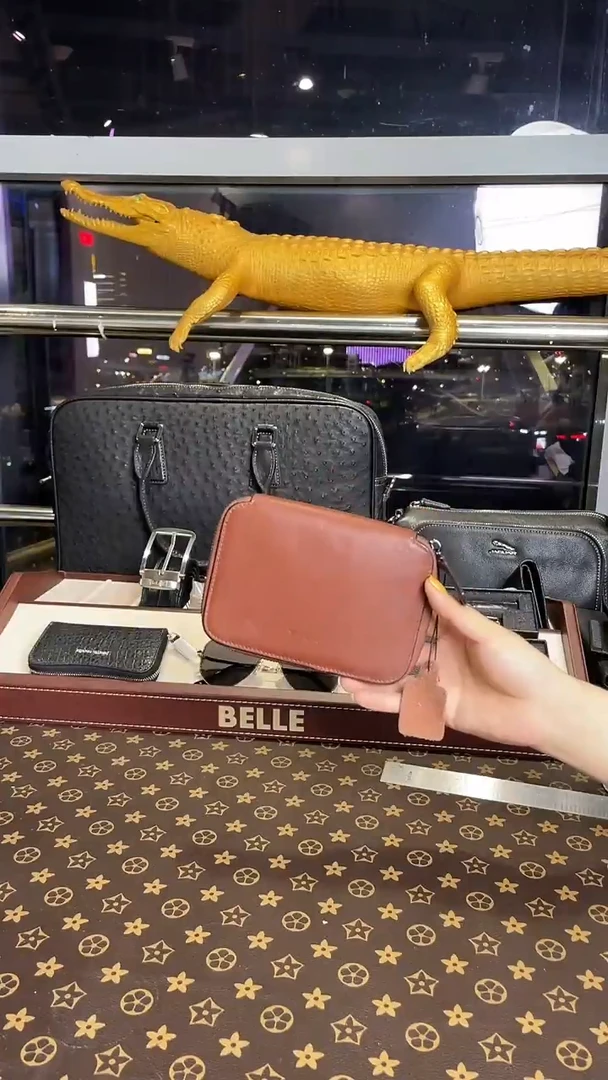 牛皮（革）韩爵绅士包包皮具311