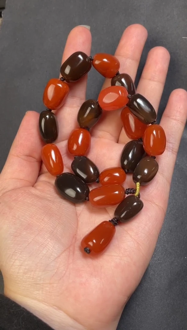 未镶嵌71南红玛瑙手持