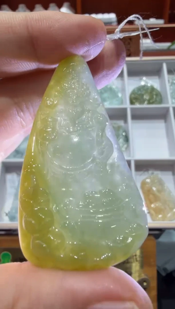 未镶嵌挂件翡翠A货翡翠多样性孤品