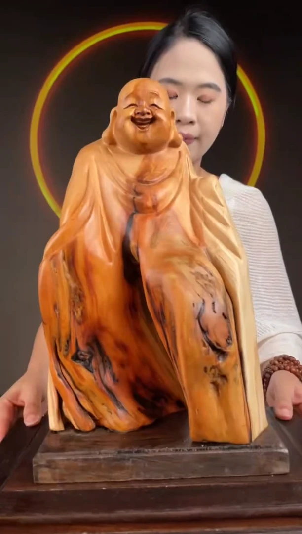 柏木（崖柏）手工摆件,先抢先得! 编号:166