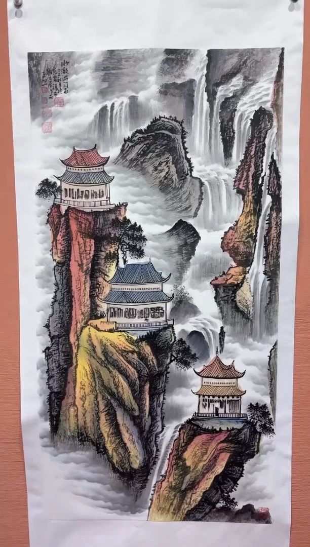 国画师立照老师国画作品