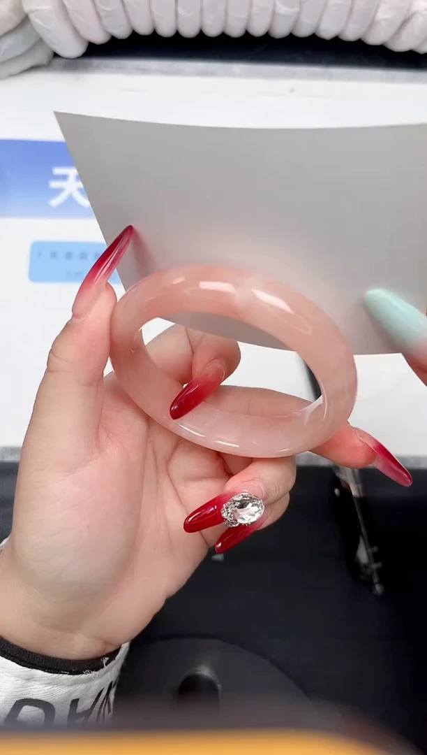 未镶嵌手镯石英质玉98-53.8