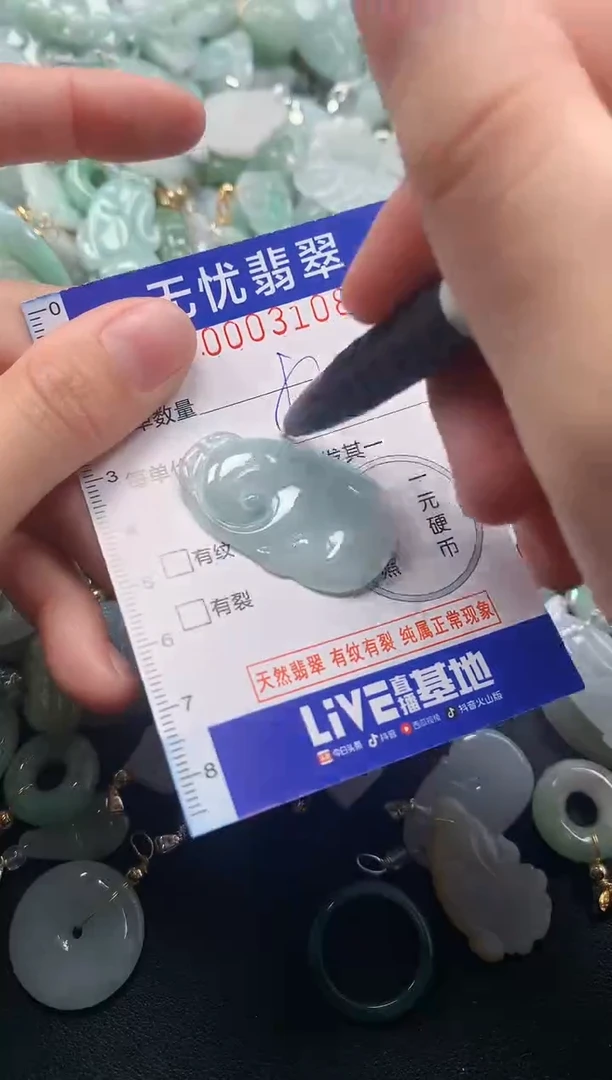 颈饰未镶嵌翡翠3108