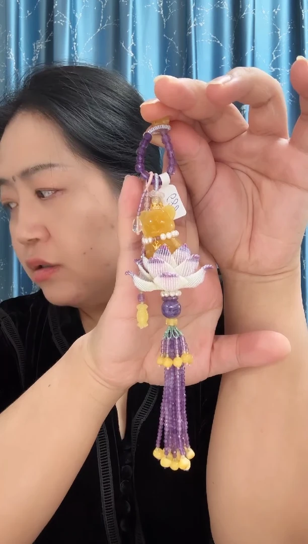 【闪购商品】琥珀颈饰未镶嵌蜜蜡小熊吊坠车挂