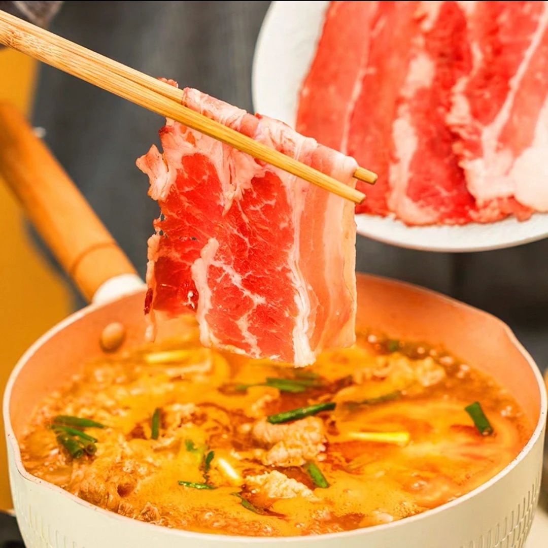 原切谷饲后胸肥牛片牛肉片