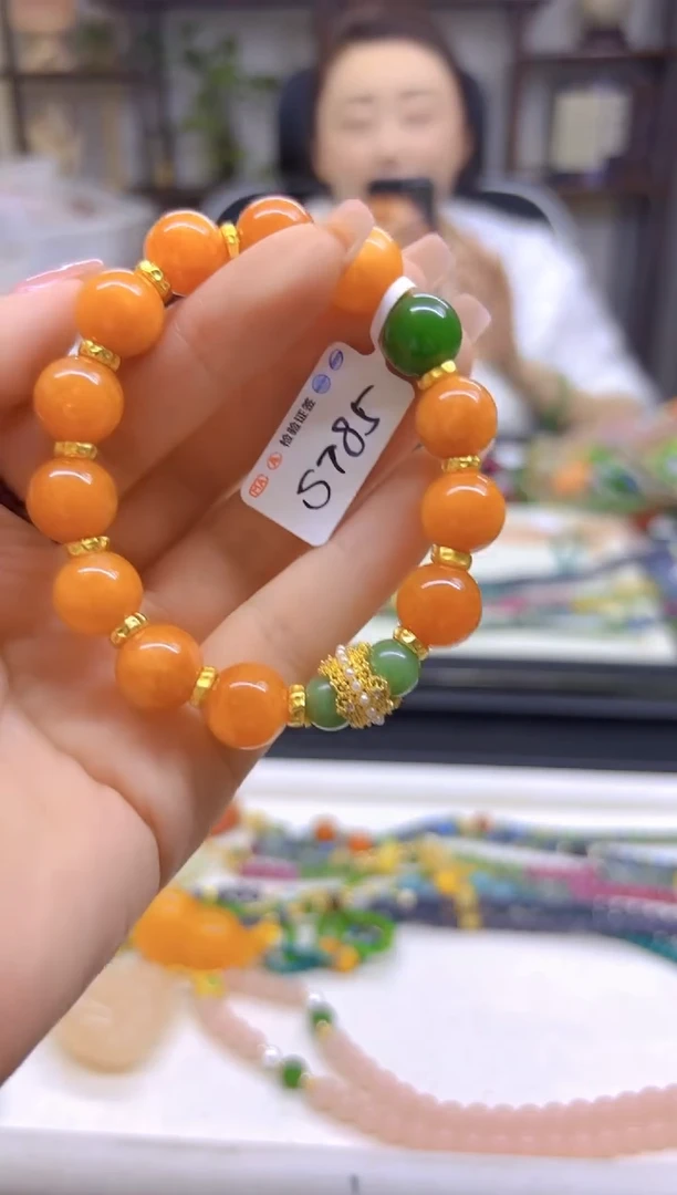 未镶嵌手链翡翠DIY款S785