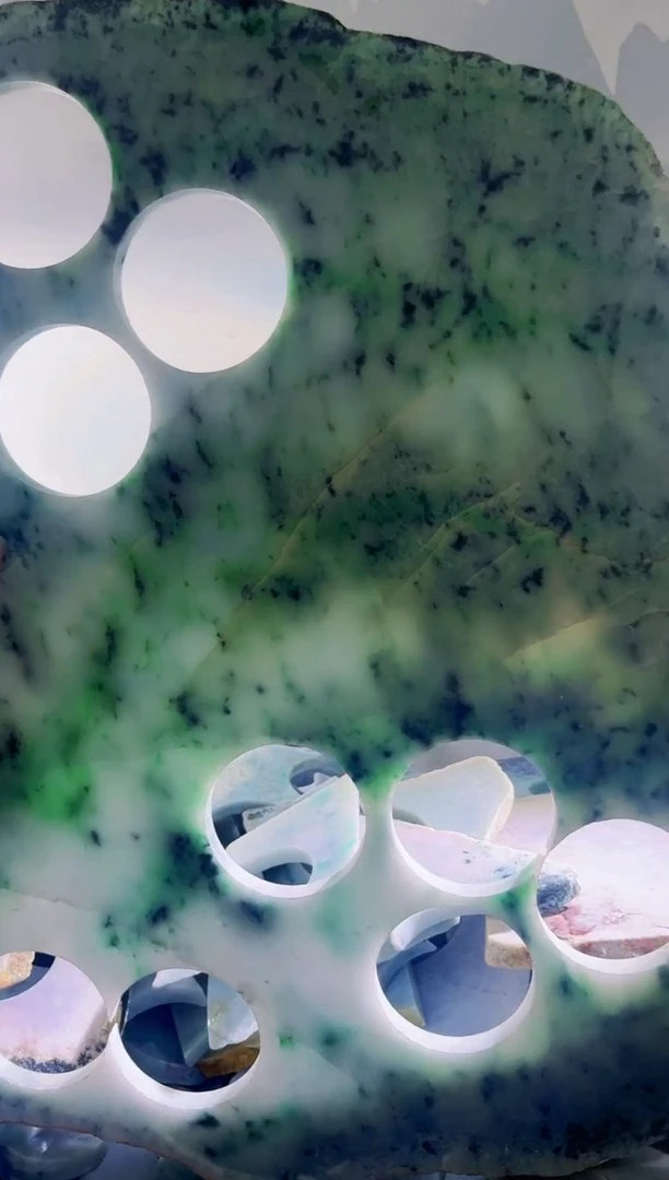 裸石翡翠缅甸翡翠A货陈284