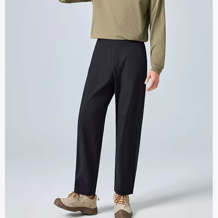 男款透气三防高弹速干直筒休闲裤9502