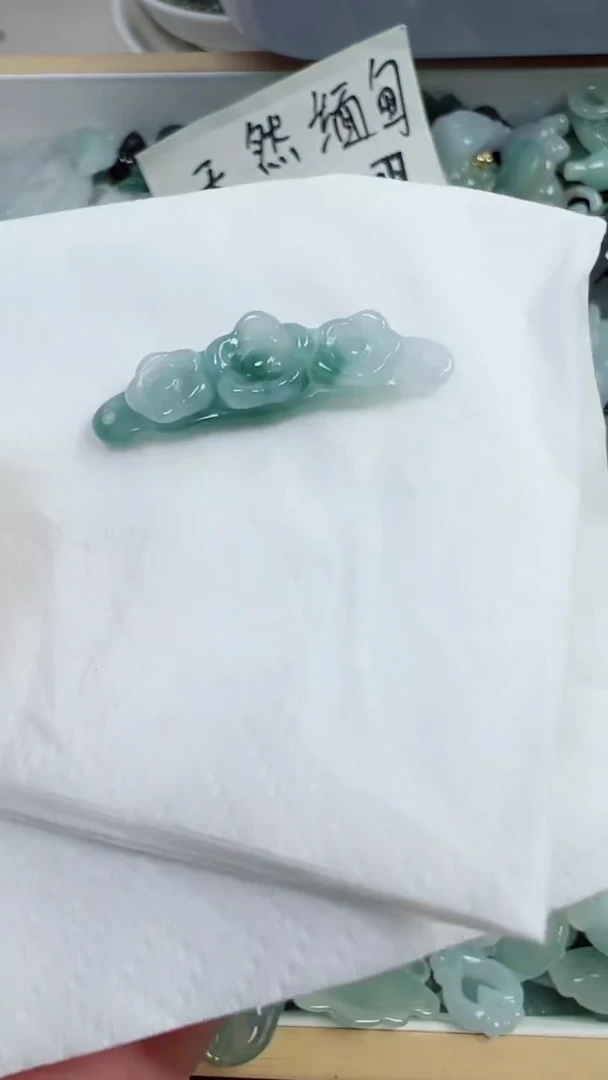 散珠翡翠189号，A货翡翠