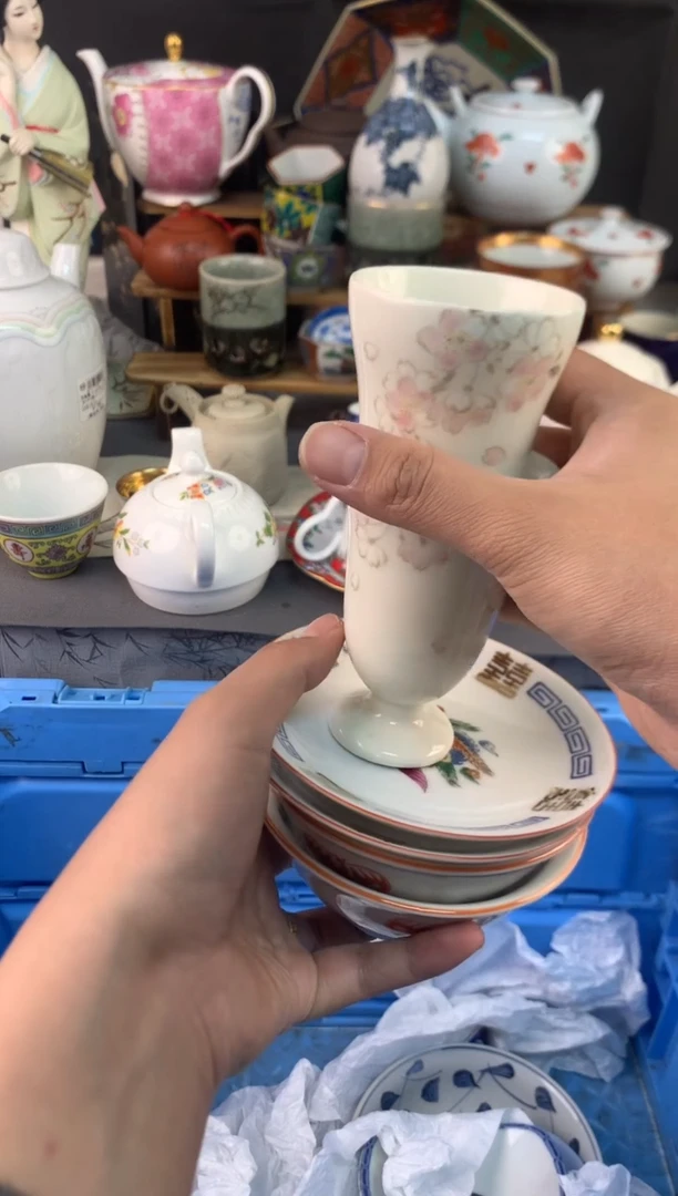 【闪购商品】瓷片茶盏陶瓷陶器