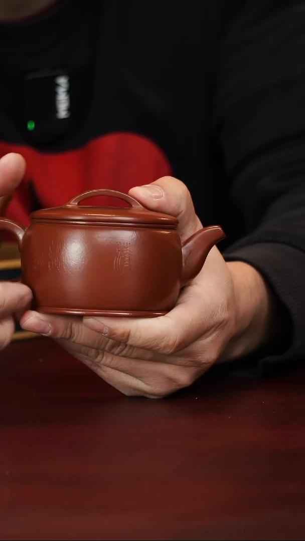 茶壶紫砂何华林--手工--汉瓦