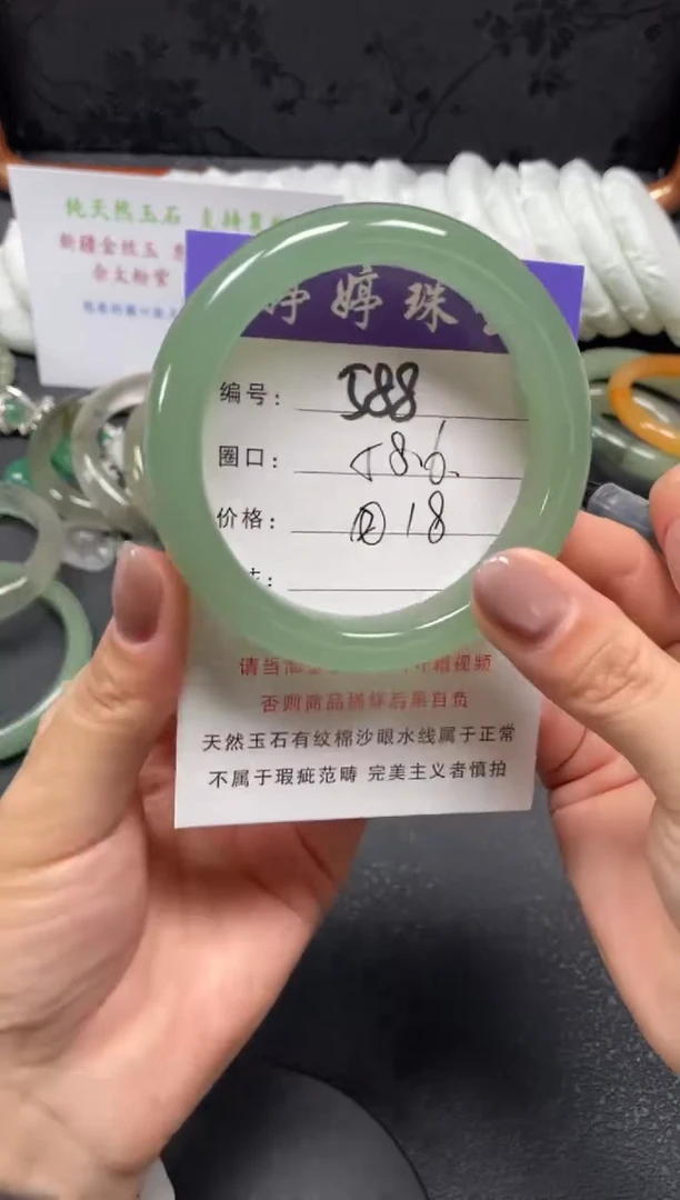 未镶嵌手镯石英质玉58
