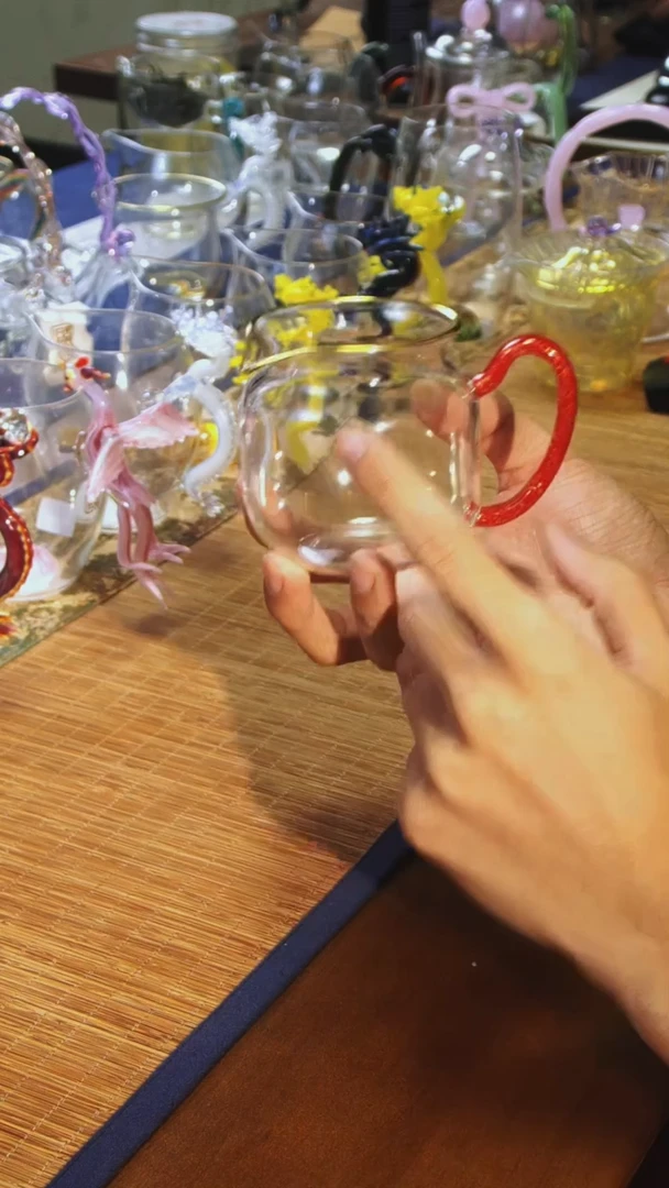【闪购商品】红金侧把小圆满晶焱金标