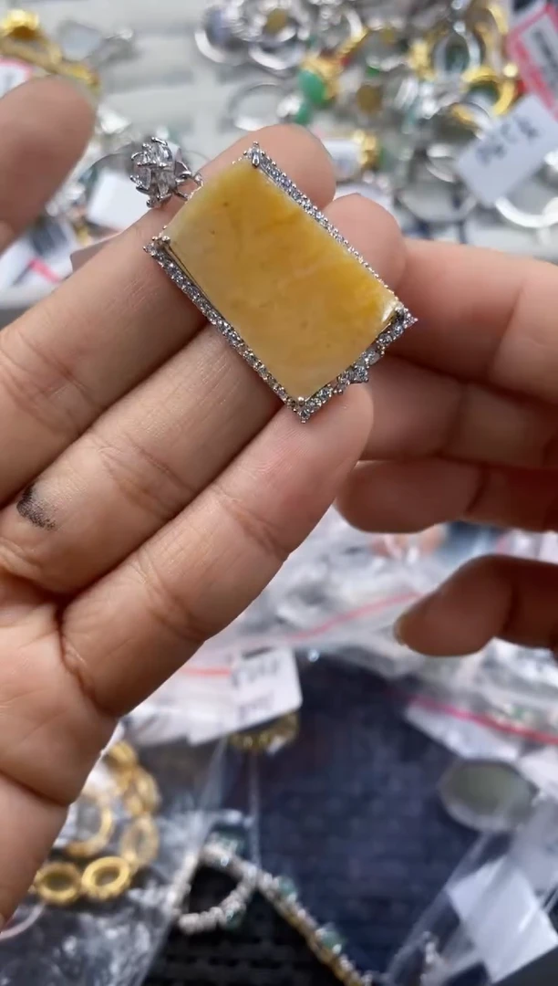 银S925镶嵌戒指翡翠888---1