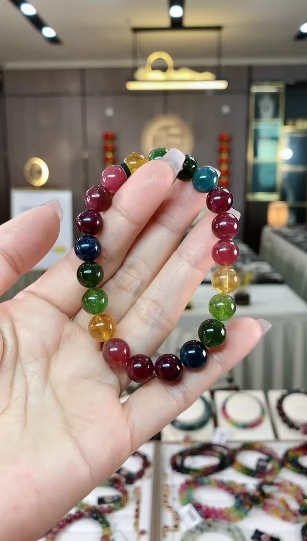 【闪购商品】碧玺单圈手串未镶嵌（多样性发一条）hon