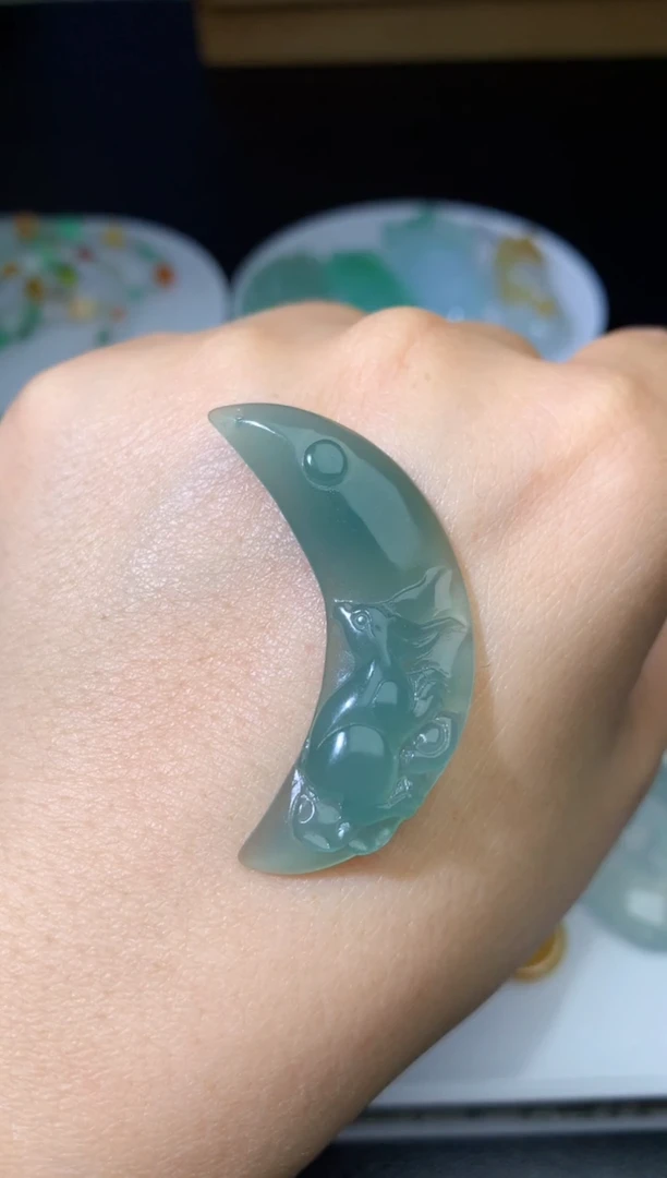 未镶嵌定制翡翠毛货