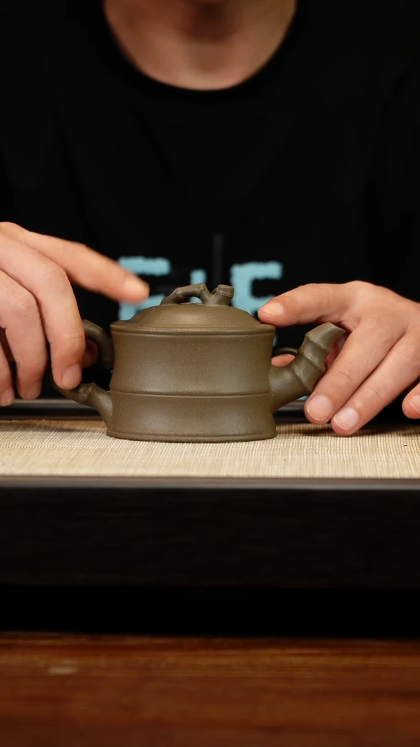 茶壶紫砂可心竹段