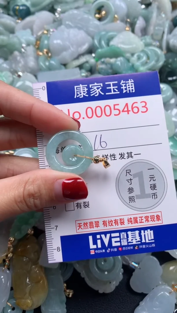 颈饰未镶嵌翡翠5463