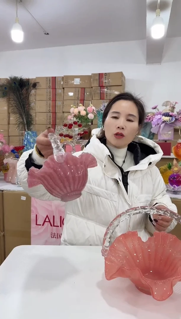 【闪购商品】无铅玻璃洛芙花器-p-早