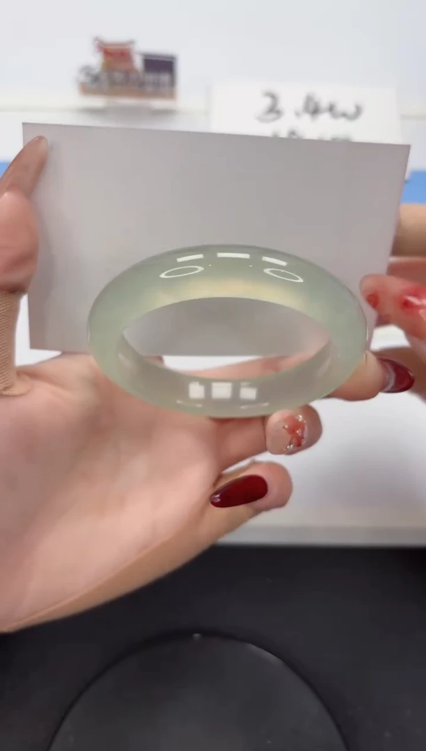 【闪购商品】石英质玉手镯未镶嵌A93-54.5