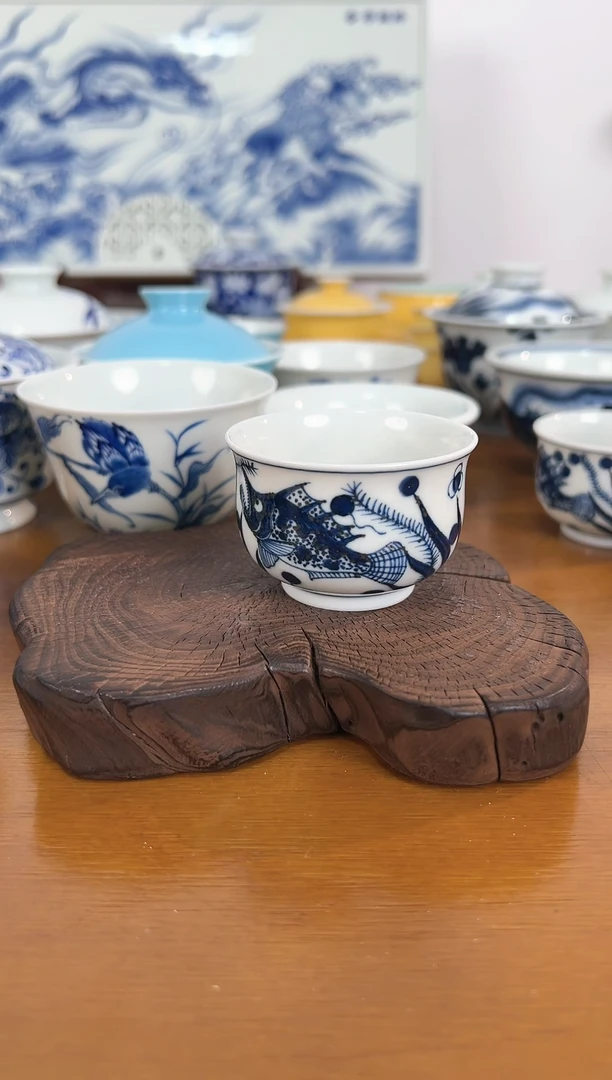 【闪购商品】照夜白鱼藻小客杯