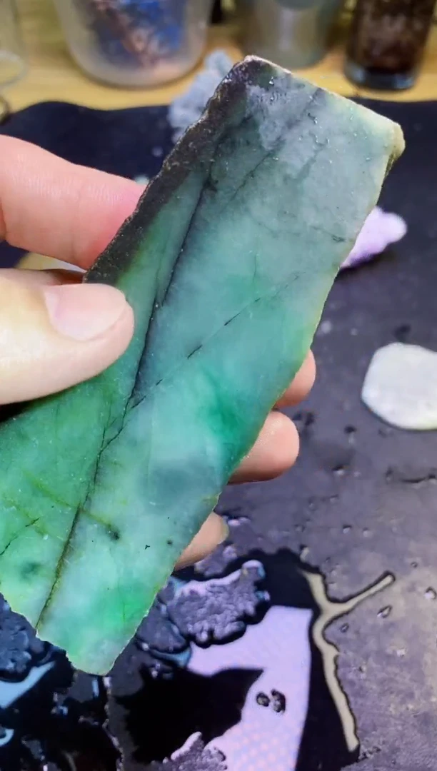 翡翠未镶嵌颈饰天然翡翠033