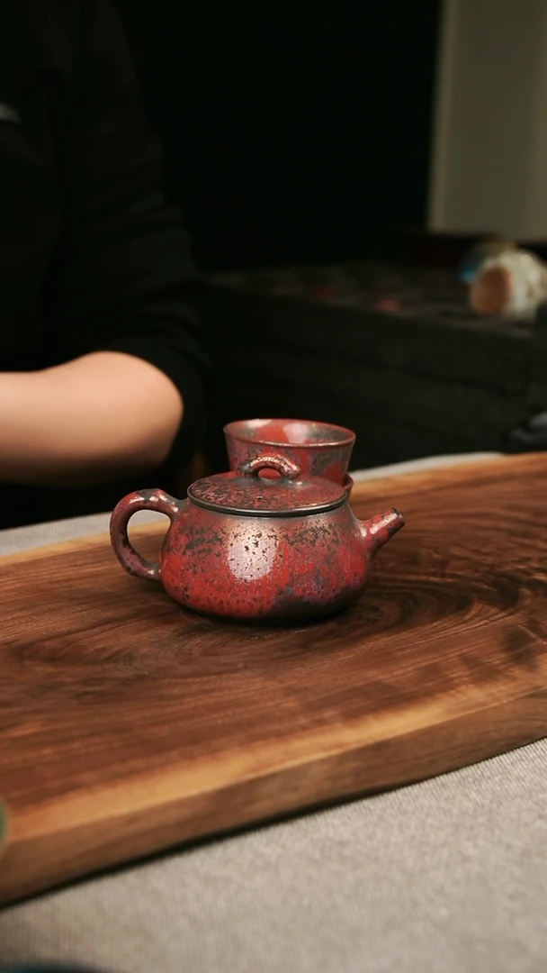 【闪购商品】瓷片钧瓷茶器茶具101