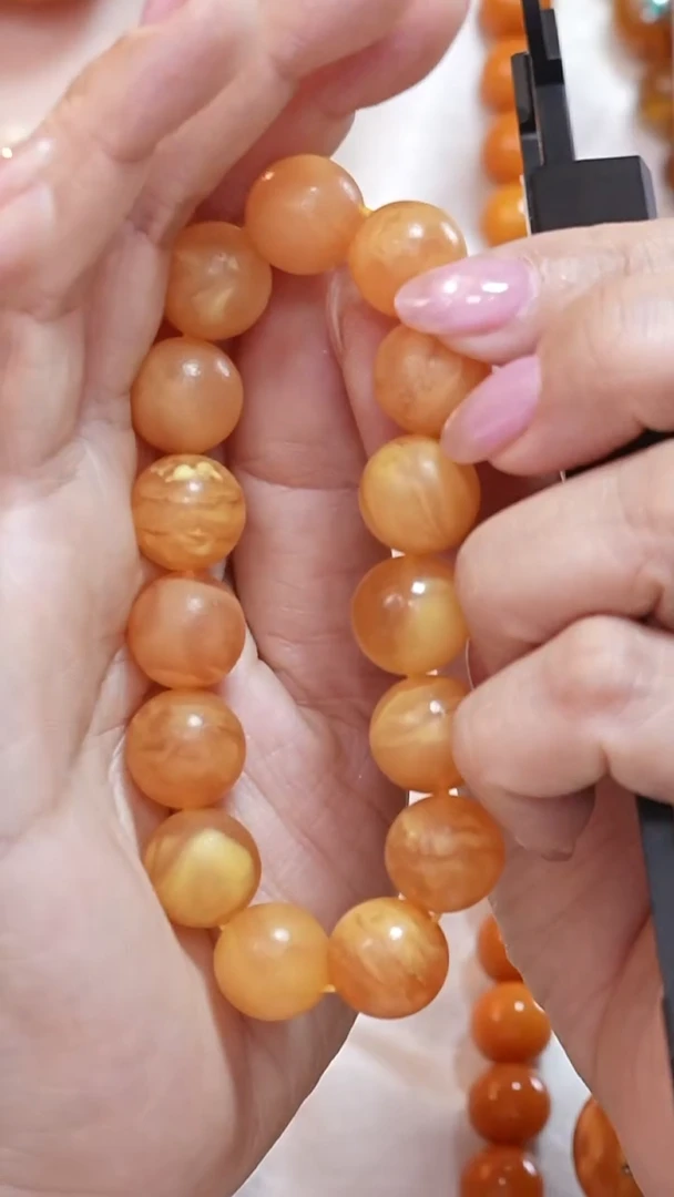 蜜蜡颈饰未镶嵌7660天然蜜蜡珠宝奇石云端妖孽全部保真