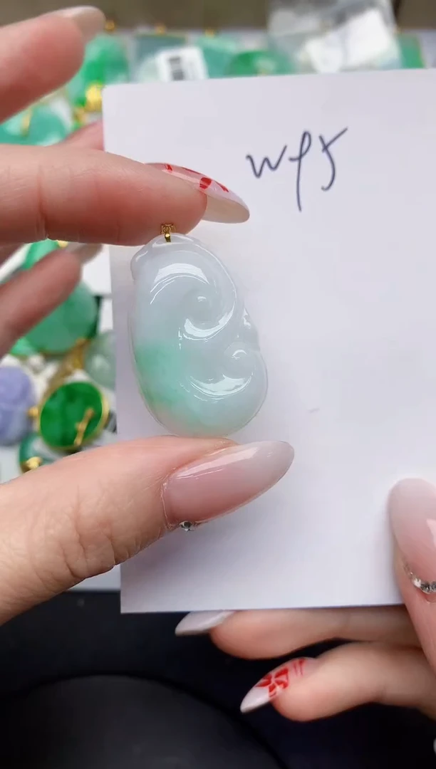 【闪购商品】翡翠颈饰18K金镶嵌0000000000