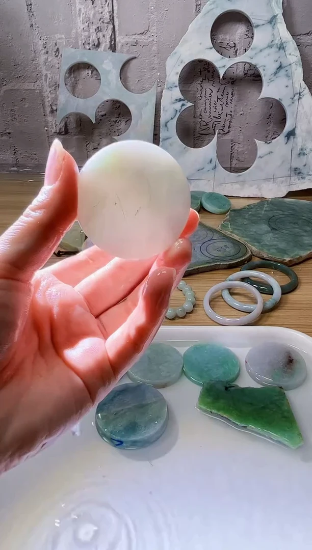 裸石翡翠天然翡翠A货石 南 411