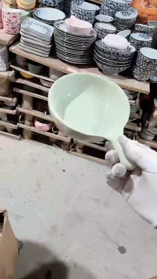 碗绿色单柄 微瑕凑满20元包邮