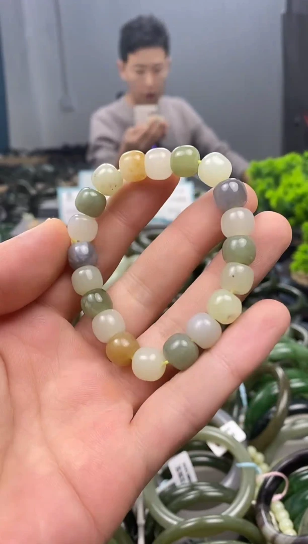 未镶嵌手镯和田玉10mm