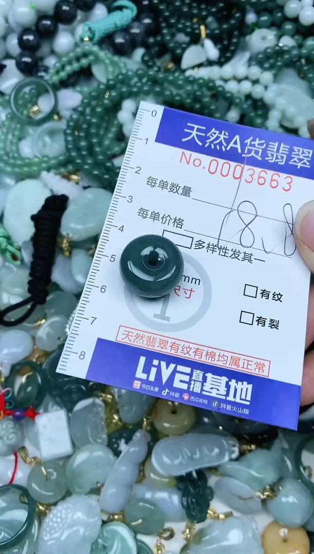 【闪购商品】翡翠吊坠(赠链)未镶嵌翡翠